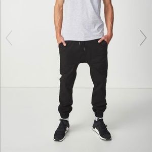 Cotton on black joggers